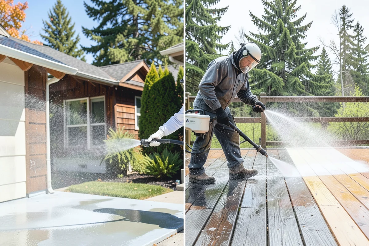 Umbrella Cleaning in Wilkeson, Pierce County, WA - Open the umbrella fully and brush off loose debris
