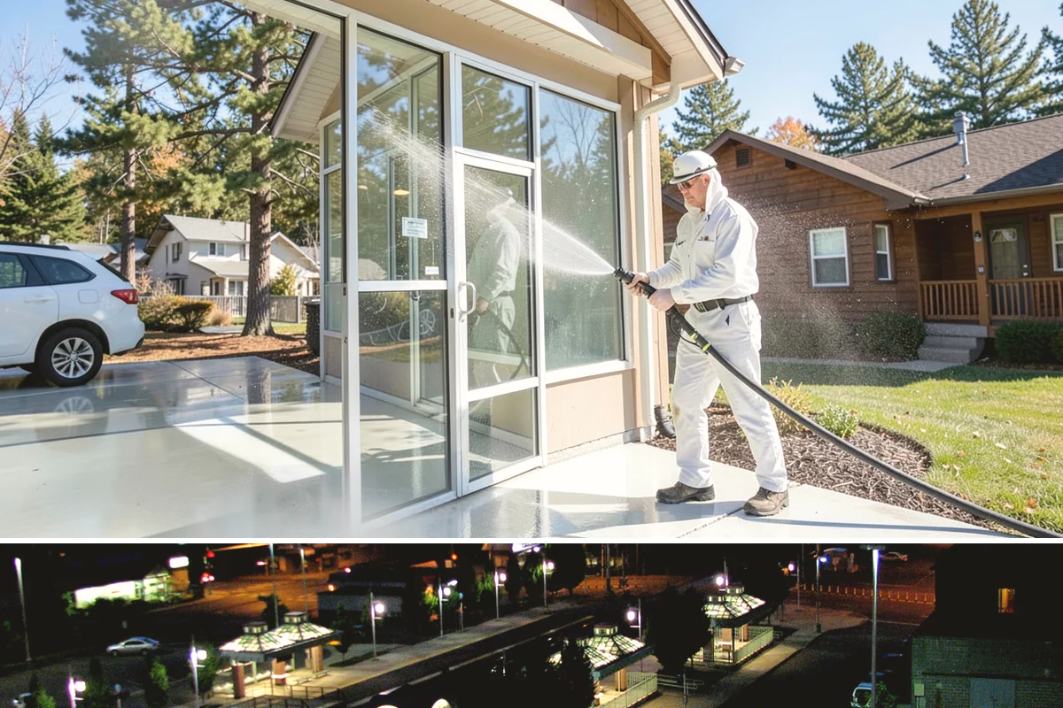 Vinyl Siding Washing in Auburn, King County, WA - Aim for the dry summer window so the panels dry fully and algae is slower to return through fall.