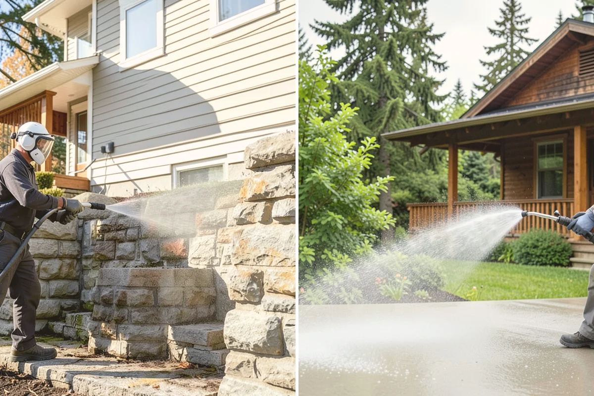 Vinyl Siding Washing in Bothell, King County, WA - Check panel condition and seal any loose sections found