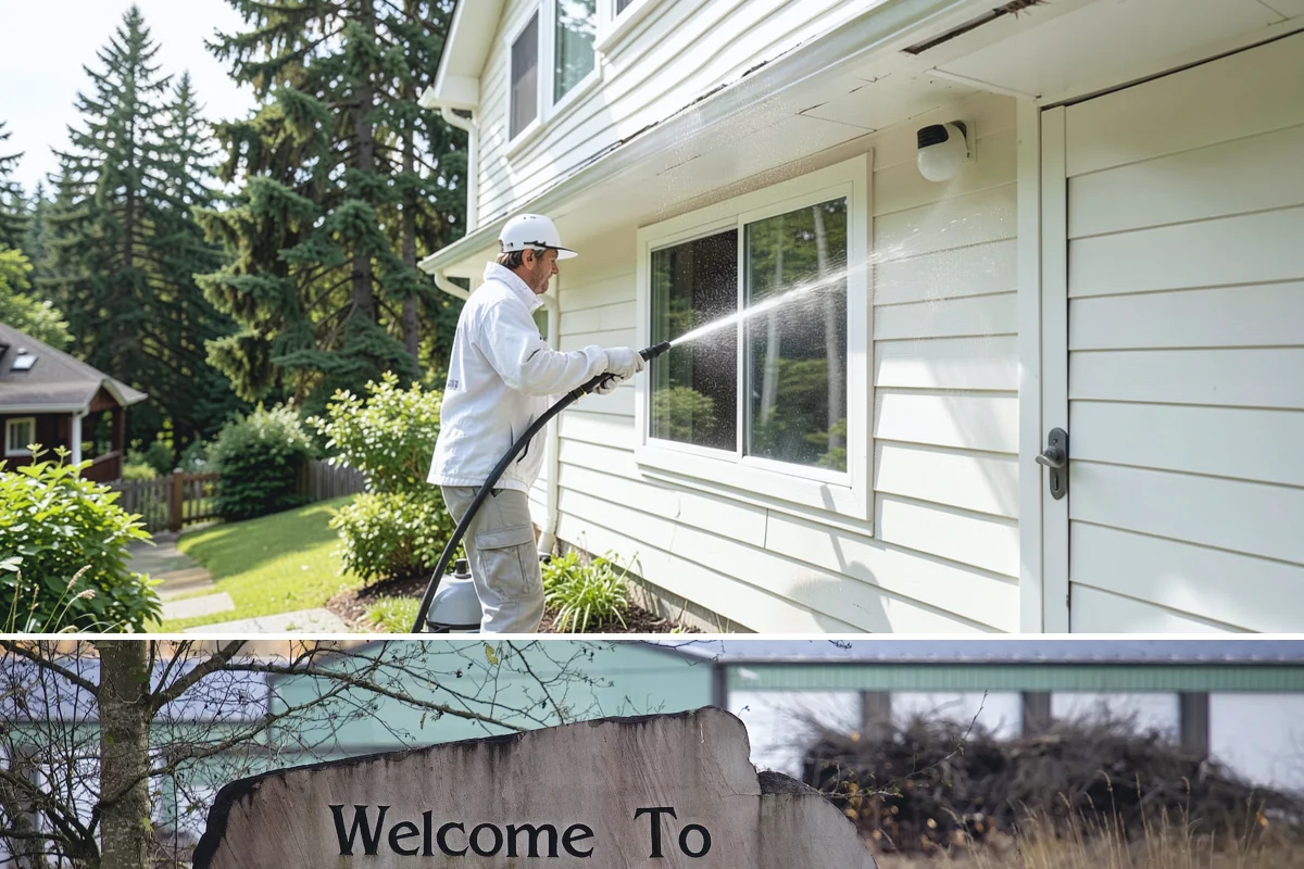 Vinyl Siding Washing in Buckley, Pierce County, WA - Aim for the dry summer window so the panels dry fully and algae is slower to return through fall.
