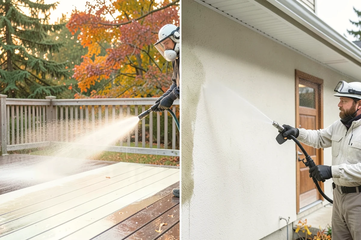 Vinyl Siding Washing in Carbonado, Pierce County, WA - Check panel condition and seal any loose sections found