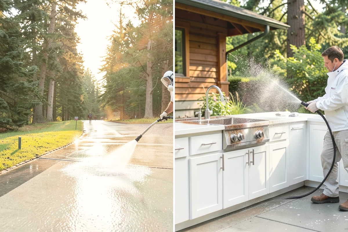 Vinyl Siding Washing in Covington, King County, WA - Check panel condition and seal any loose sections found