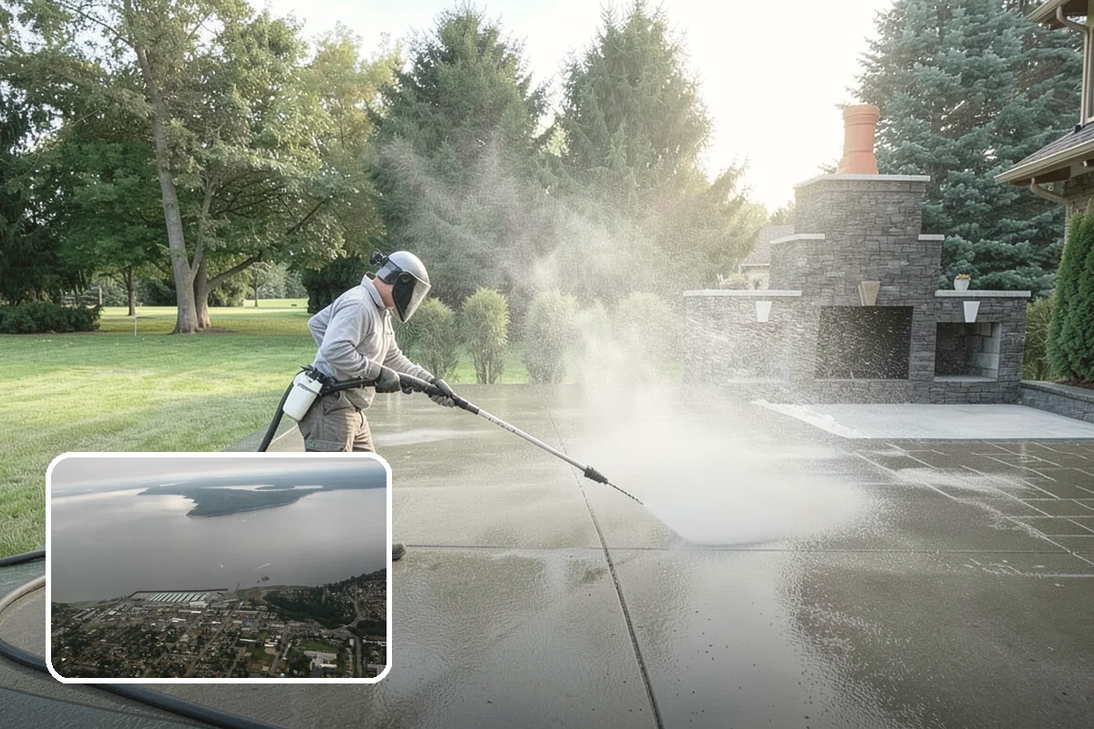 Vinyl Siding Washing in Des Moines, King County, WA - Clears algae from grooves and overlapping seams
