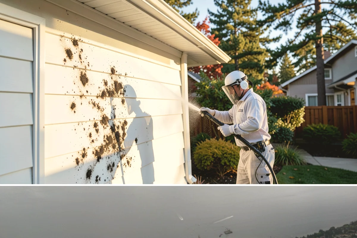 Vinyl Siding Washing in Des Moines, King County, WA - Aim for the dry summer window so the panels dry fully and algae is slower to return through fall.