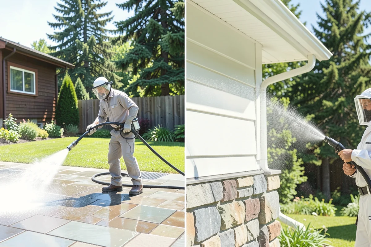 Vinyl Siding Washing in Duvall, King County, WA - Check panel condition and seal any loose sections found