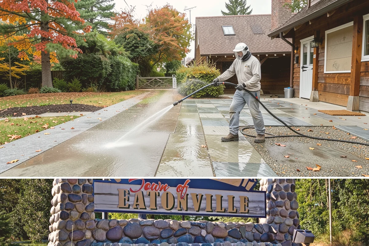 Vinyl Siding Washing in Eatonville, Pierce County, WA - Aim for the dry summer window so the panels dry fully and algae is slower to return through fall.
