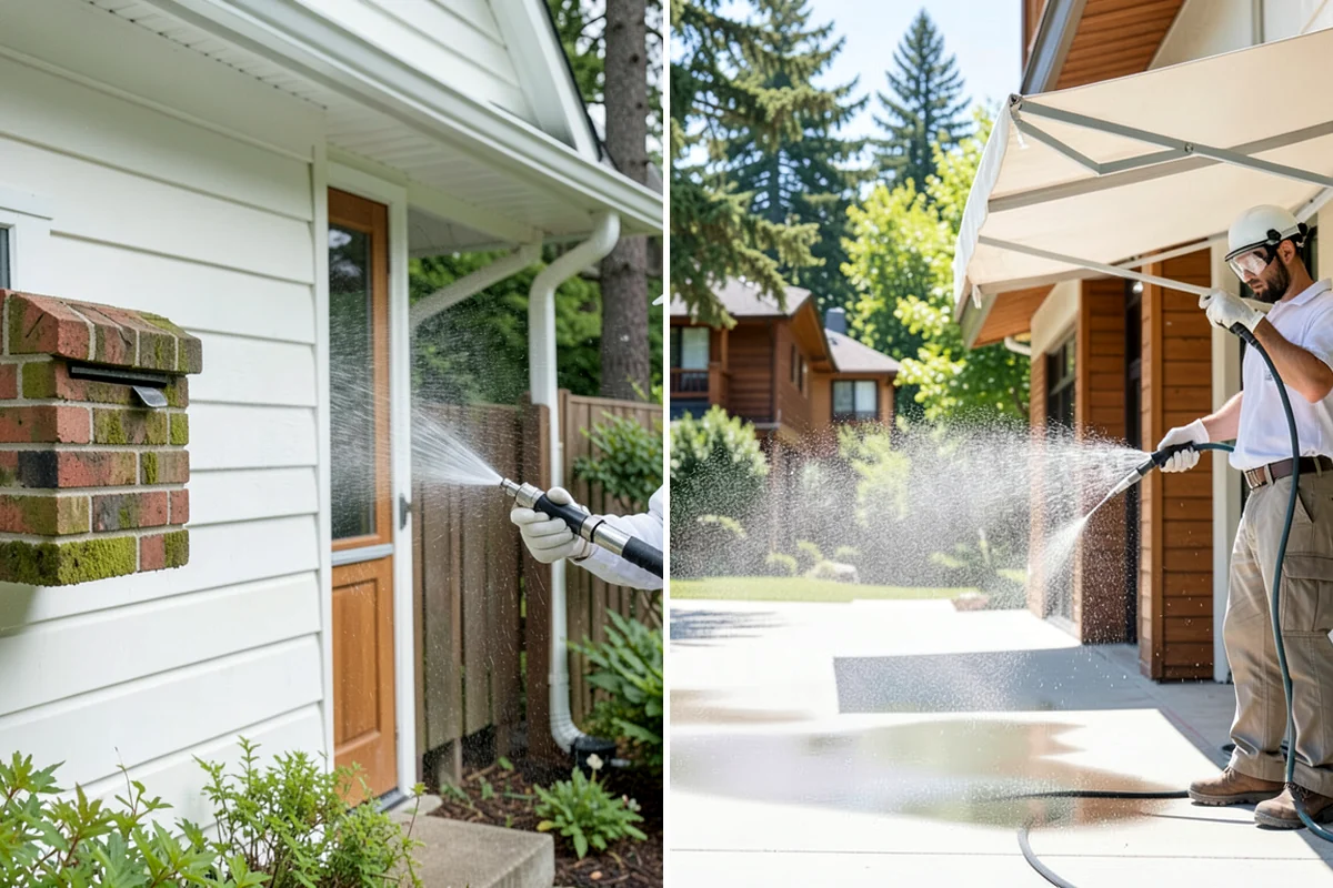 Vinyl Siding Washing in Enumclaw, King County, WA - Check panel condition and seal any loose sections found