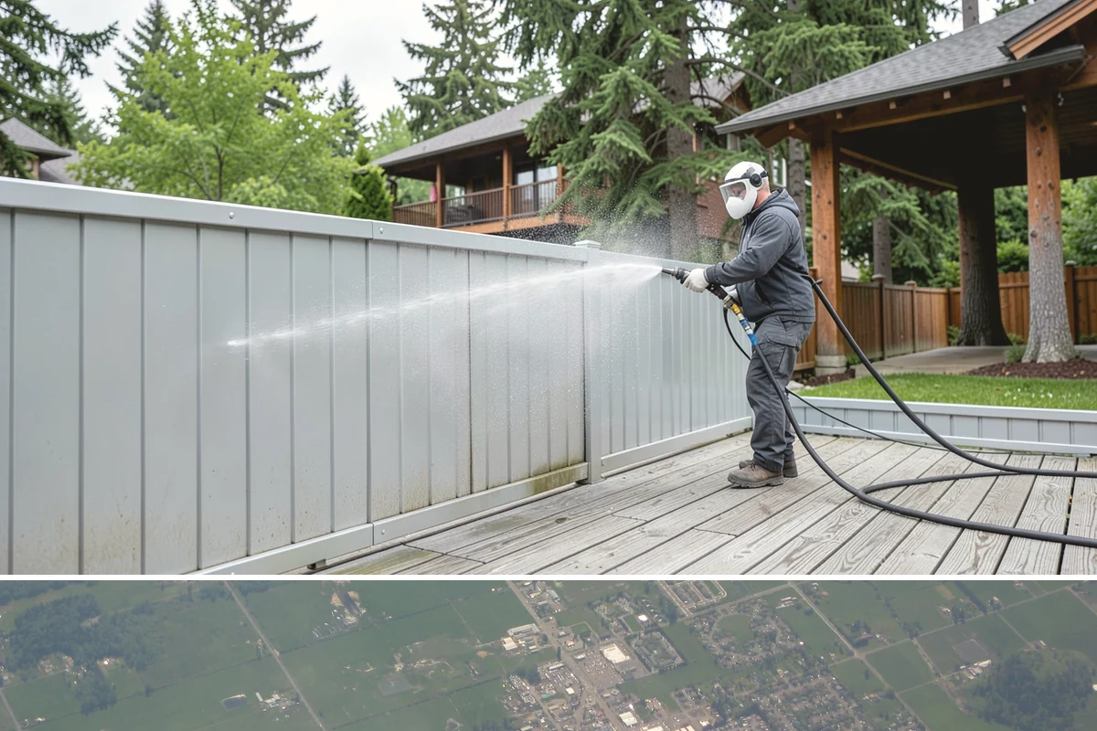 Vinyl Siding Washing in Enumclaw, King County, WA - Aim for the dry summer window so the panels dry fully and algae is slower to return through fall.