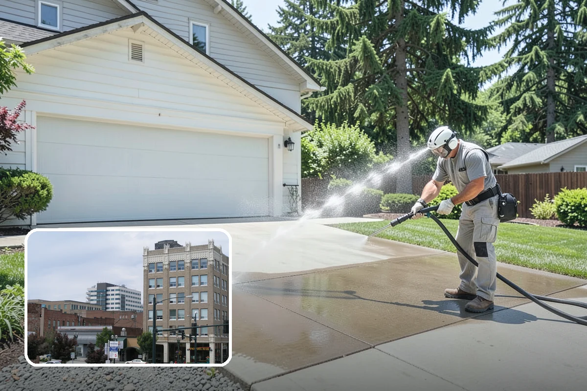 Vinyl Siding Washing in Everett, Snohomish County, WA - Clears algae from grooves and overlapping seams