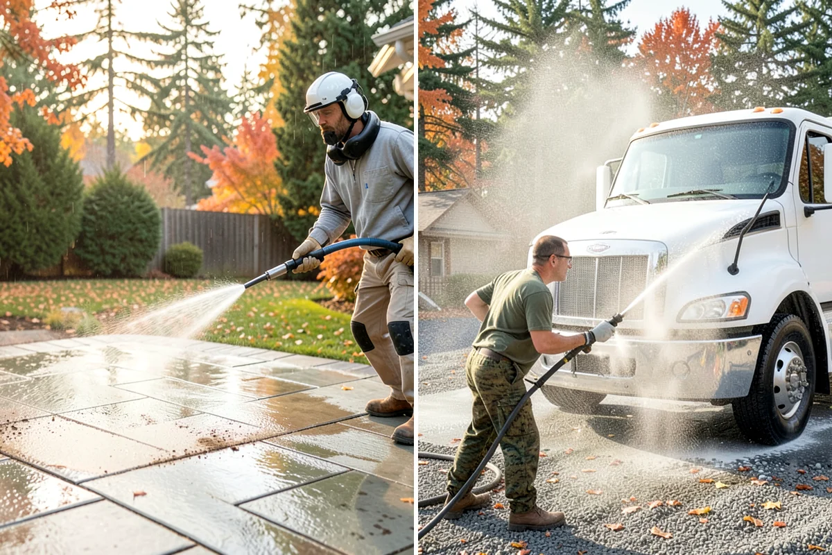 Vinyl Siding Washing in Gig Harbor, Pierce County, WA - Check panel condition and seal any loose sections found