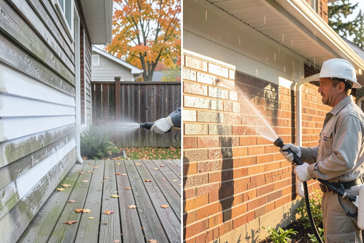 Vinyl Siding Washing in Granite Falls, Snohomish County, WA - Check panel condition and seal any loose sections found