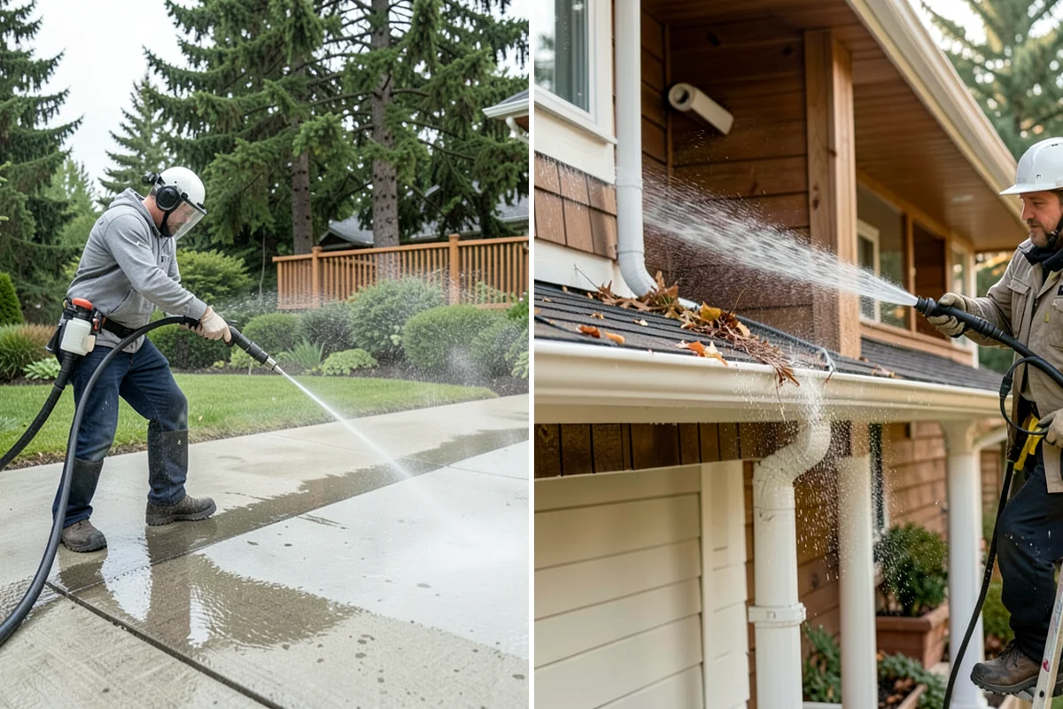 Vinyl Siding Washing in Hunts Point, King County, WA - Check panel condition and seal any loose sections found