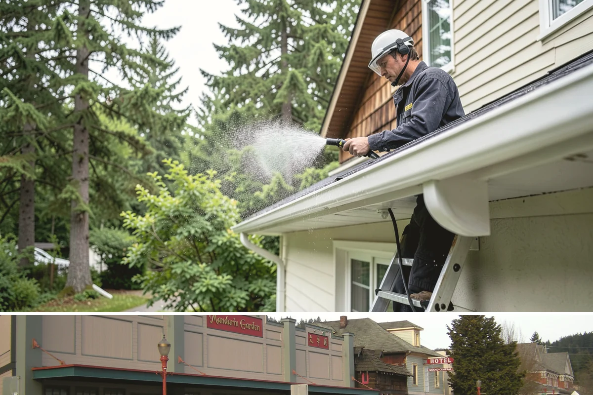 Vinyl Siding Washing in Issaquah, King County, WA - Aim for the dry summer window so the panels dry fully and algae is slower to return through fall.