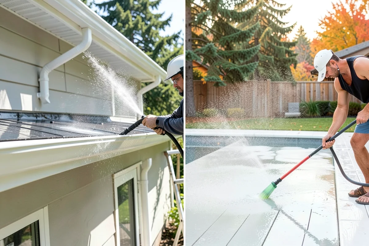 Vinyl Siding Washing in Kenmore, King County, WA - Check panel condition and seal any loose sections found