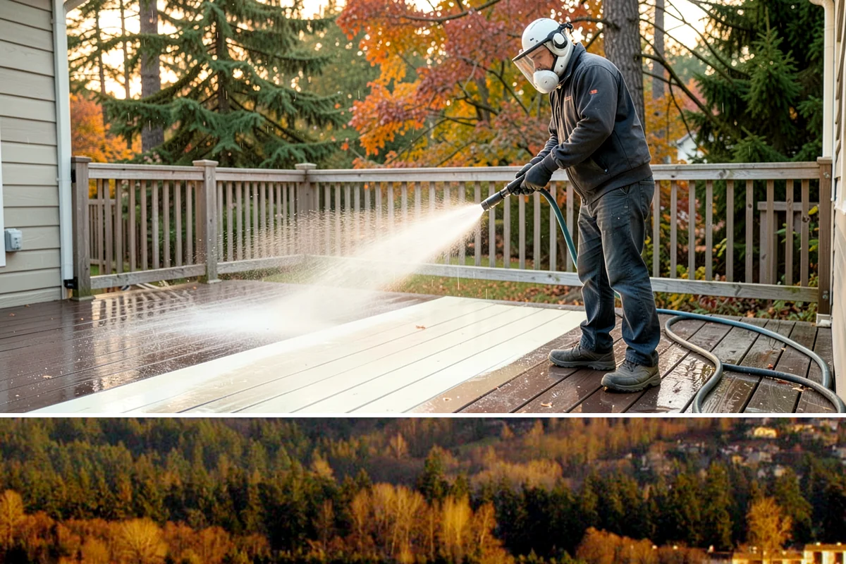 Vinyl Siding Washing in Kenmore, King County, WA - Aim for the dry summer window so the panels dry fully and algae is slower to return through fall.