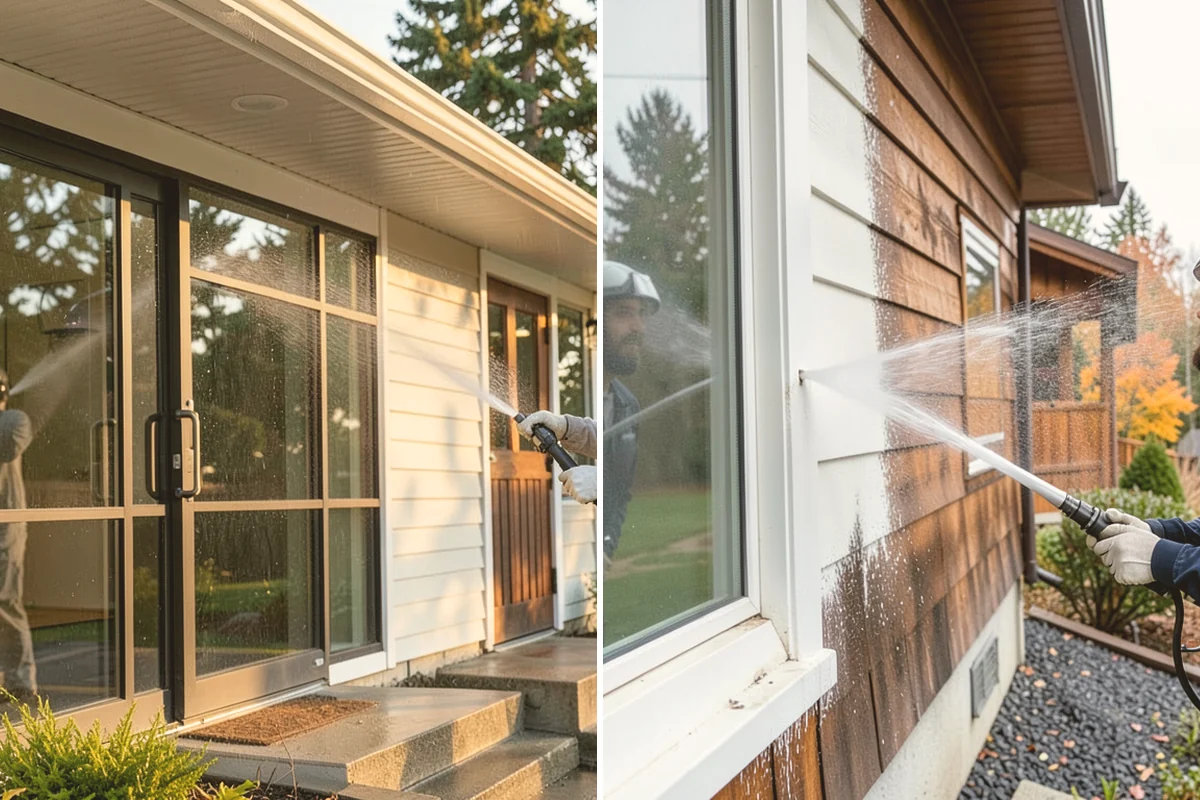 Vinyl Siding Washing in Kirkland, King County, WA - Check panel condition and seal any loose sections found