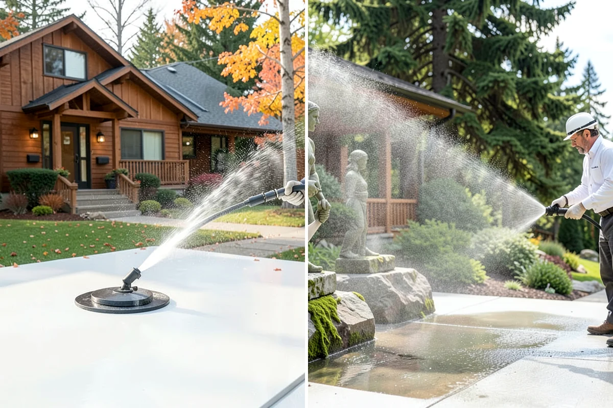 Vinyl Siding Washing in Lake Forest Park, King County, WA - Check panel condition and seal any loose sections found