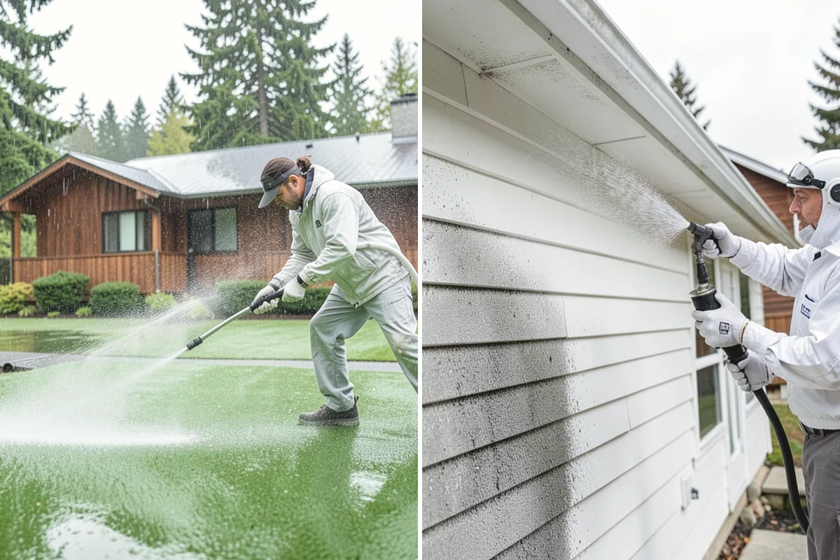 Vinyl Siding Washing in Lake Stevens, Snohomish County, WA - Check panel condition and seal any loose sections found
