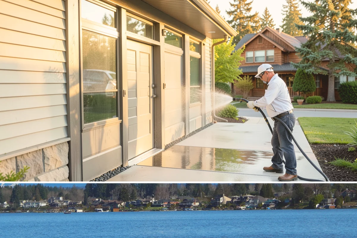 Vinyl Siding Washing in Lake Stevens, Snohomish County, WA - Aim for the dry summer window so the panels dry fully and algae is slower to return through fall.
