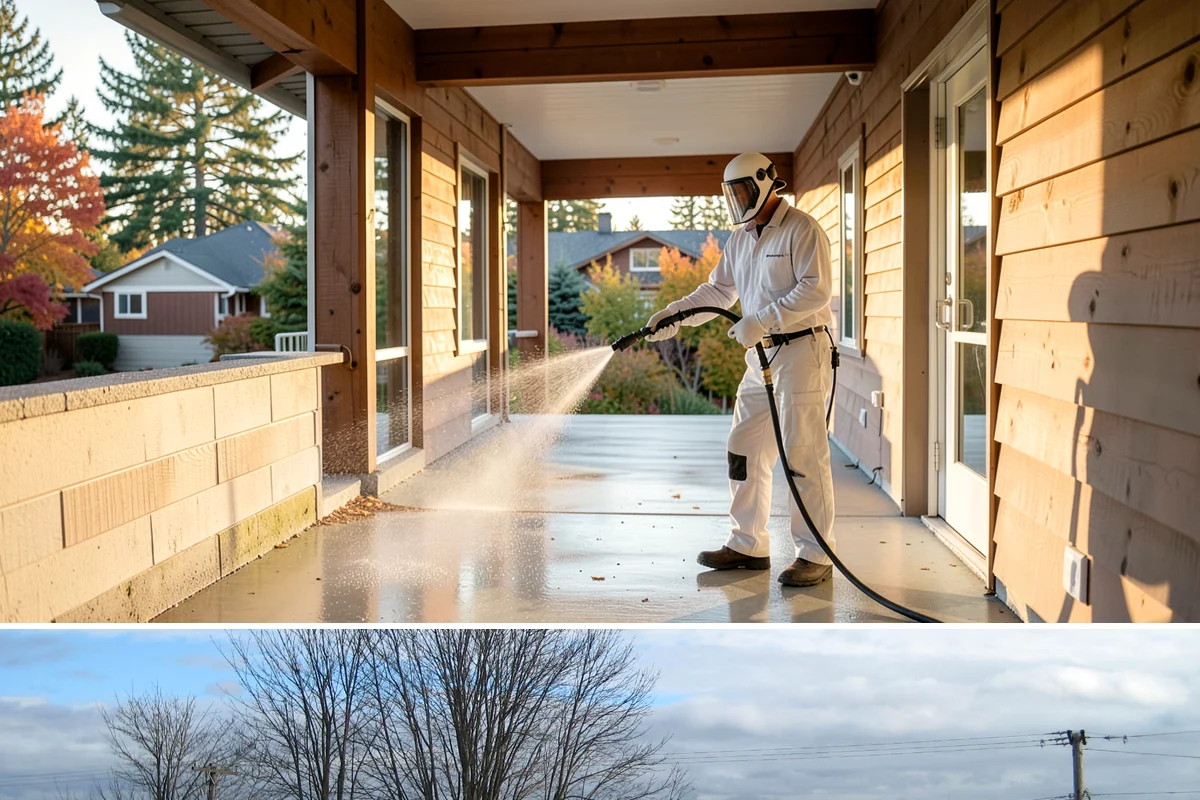 Vinyl Siding Washing in Langley, Island County, WA - Aim for the dry summer window so the panels dry fully and algae is slower to return through fall.