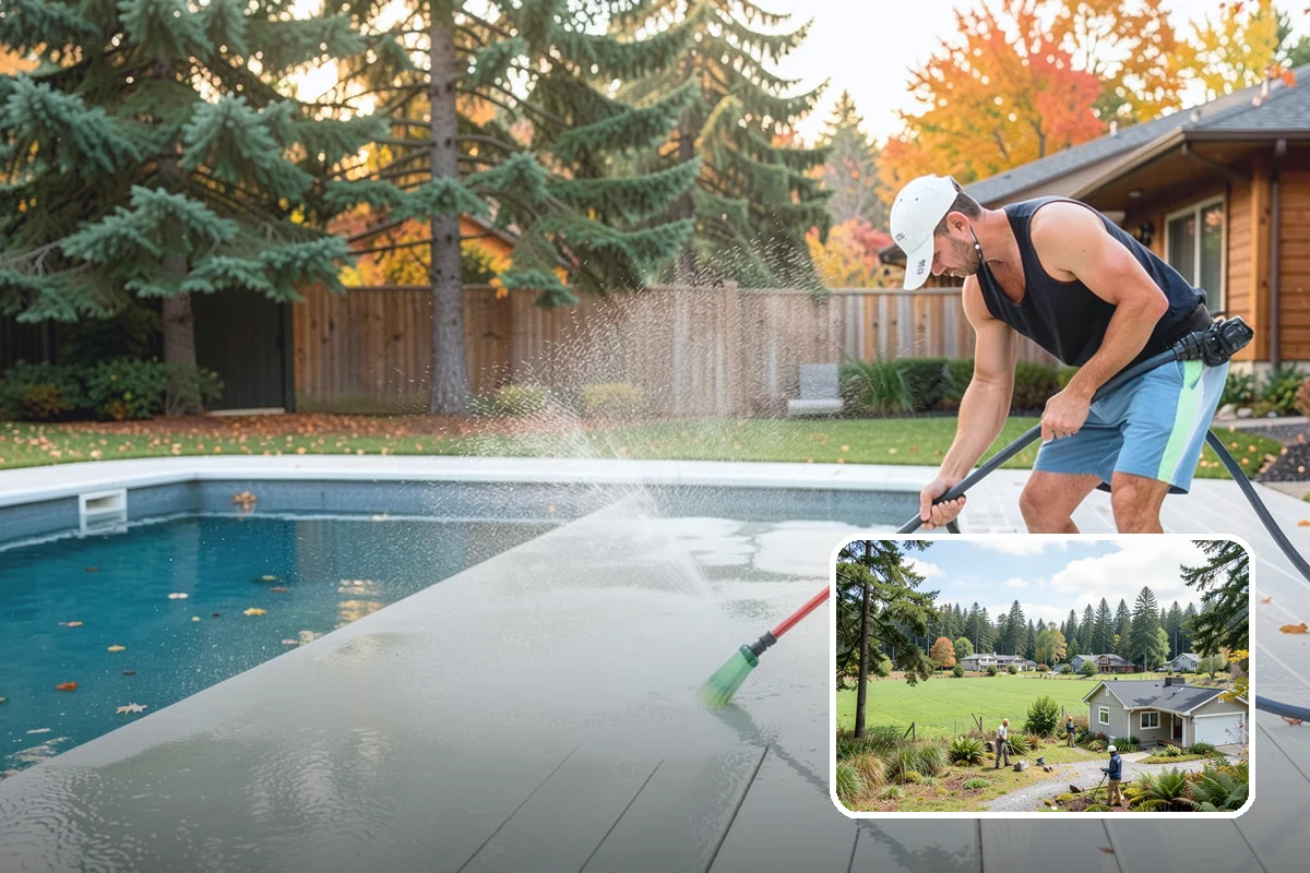 Vinyl Siding Washing in Lyman, Skagit County, WA - Clears algae from grooves and overlapping seams