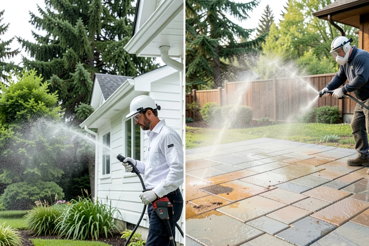 Vinyl Siding Washing in Maple Valley, King County, WA - Check panel condition and seal any loose sections found