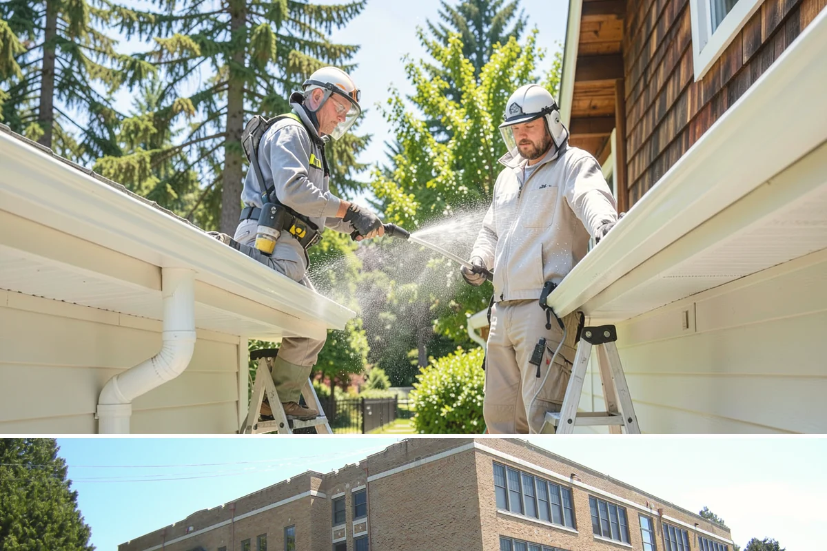 Vinyl Siding Washing in Maple Valley, King County, WA - Aim for the dry summer window so the panels dry fully and algae is slower to return through fall.