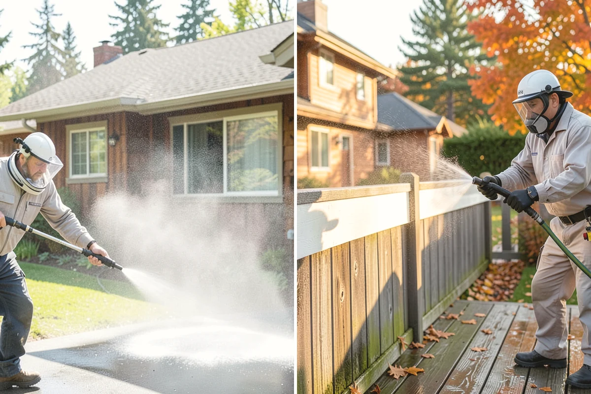 Vinyl Siding Washing in Mill Creek, Snohomish County, WA - Check panel condition and seal any loose sections found