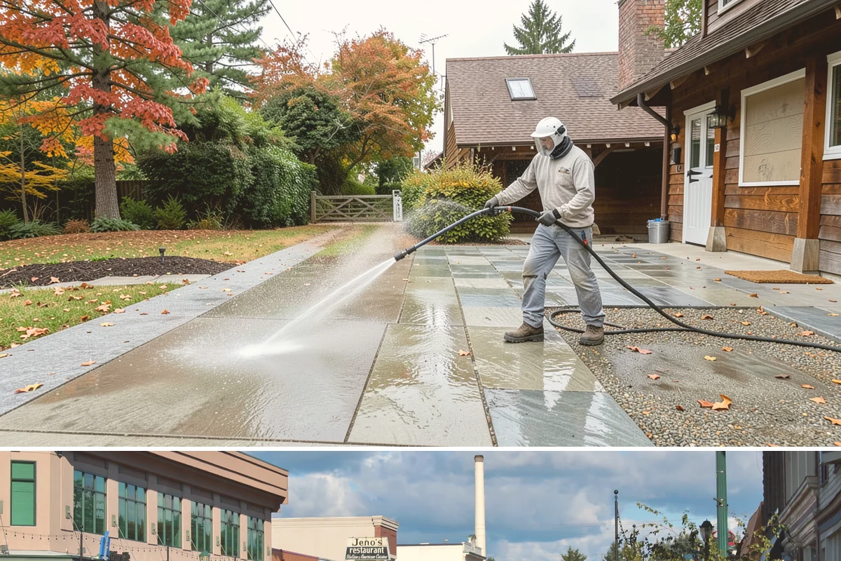 Vinyl Siding Washing in Monroe, Snohomish County, WA - Aim for the dry summer window so the panels dry fully and algae is slower to return through fall.