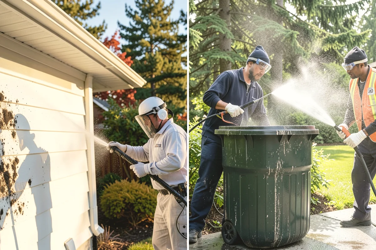Vinyl Siding Washing in Mountlake Terrace, Snohomish County, WA - Check panel condition and seal any loose sections found