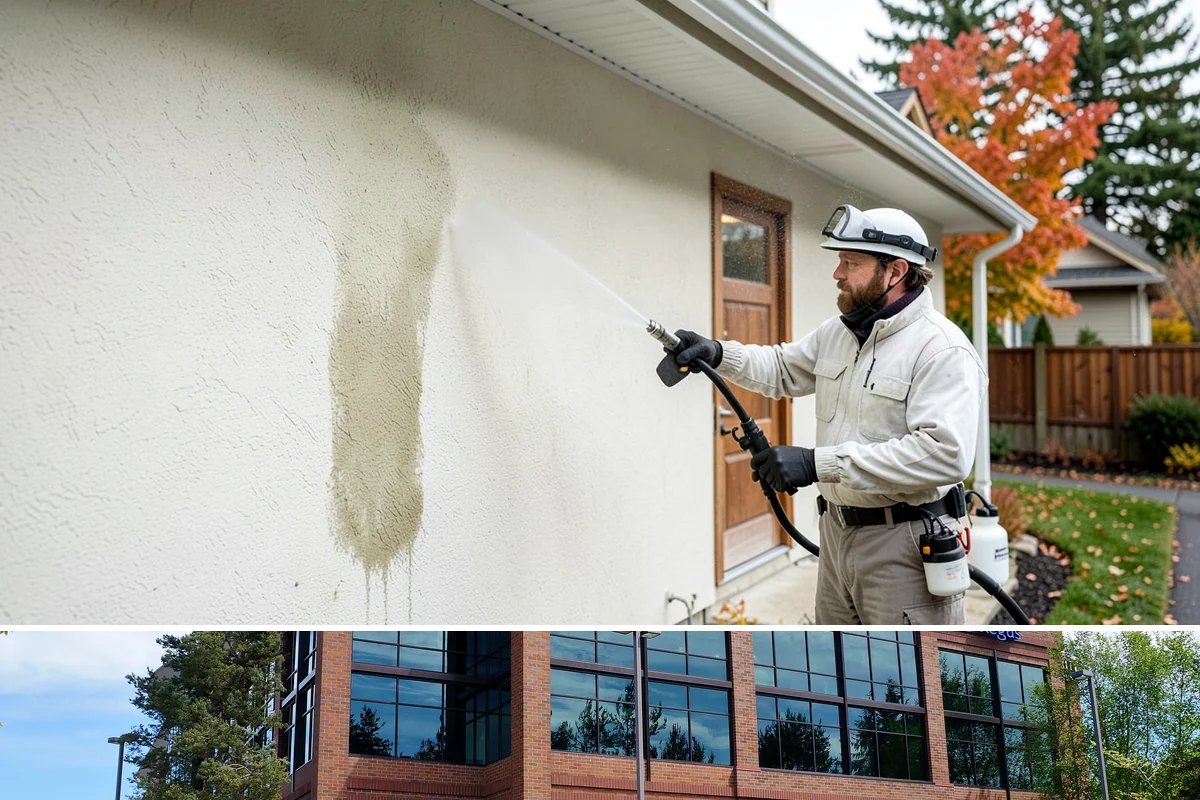 Vinyl Siding Washing in Mountlake Terrace, Snohomish County, WA - Aim for the dry summer window so the panels dry fully and algae is slower to return through fall.