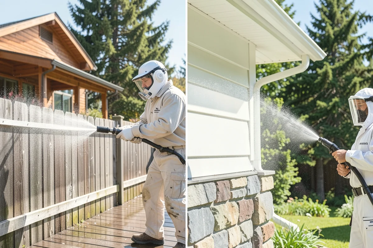 Vinyl Siding Washing in Mukilteo, Snohomish County, WA - Check panel condition and seal any loose sections found