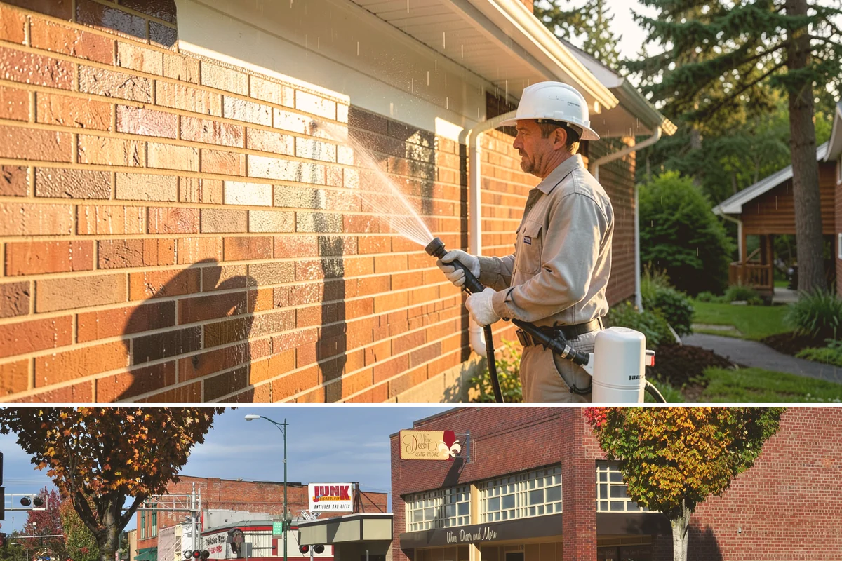 Vinyl Siding Washing in Puyallup, Pierce County, WA - Aim for the dry summer window so the panels dry fully and algae is slower to return through fall.