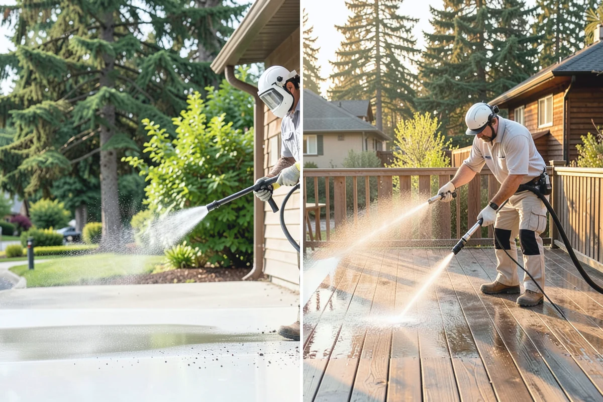 Vinyl Siding Washing in Redmond, King County, WA - Check panel condition and seal any loose sections found