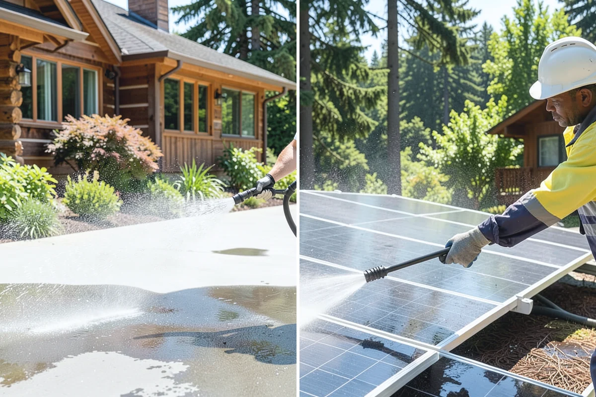 Vinyl Siding Washing in Roy, Pierce County, WA - Check panel condition and seal any loose sections found