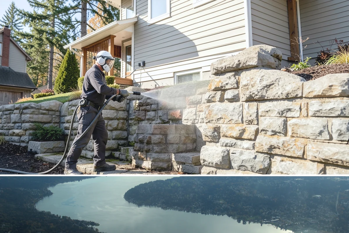 Vinyl Siding Washing in Sammamish, King County, WA - Aim for the dry summer window so the panels dry fully and algae is slower to return through fall.