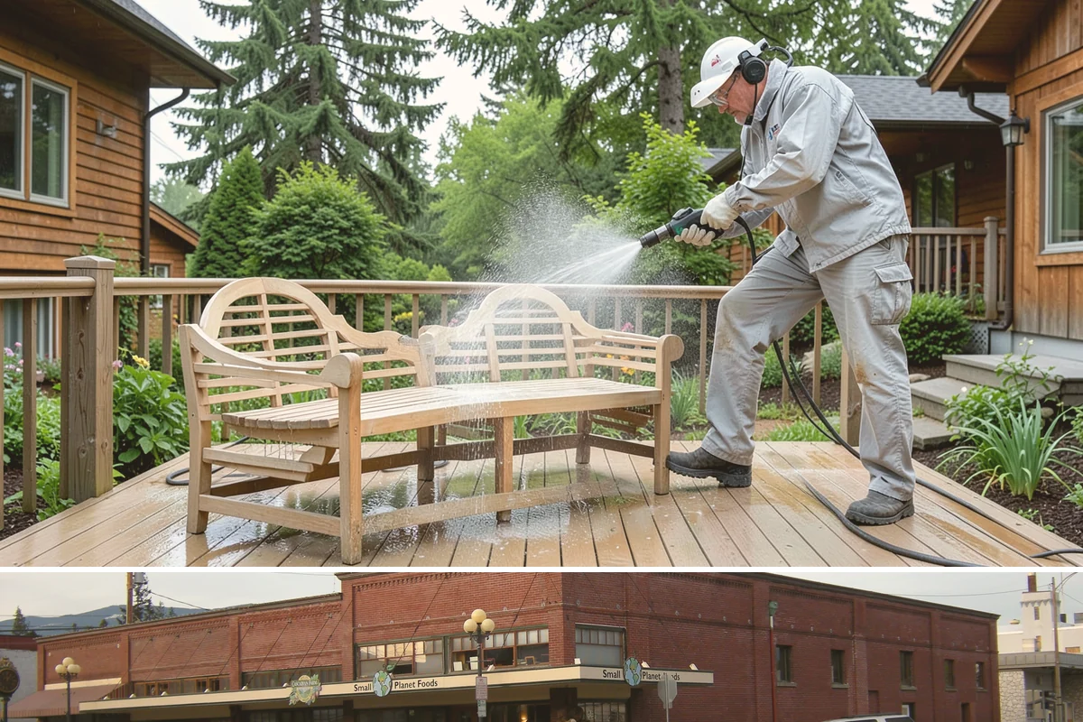 Vinyl Siding Washing in Sedro-Woolley, Skagit County, WA - Aim for the dry summer window so the panels dry fully and algae is slower to return through fall.