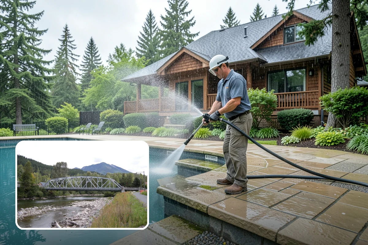 Vinyl Siding Washing in Skykomish, King County, WA - Clears algae from grooves and overlapping seams