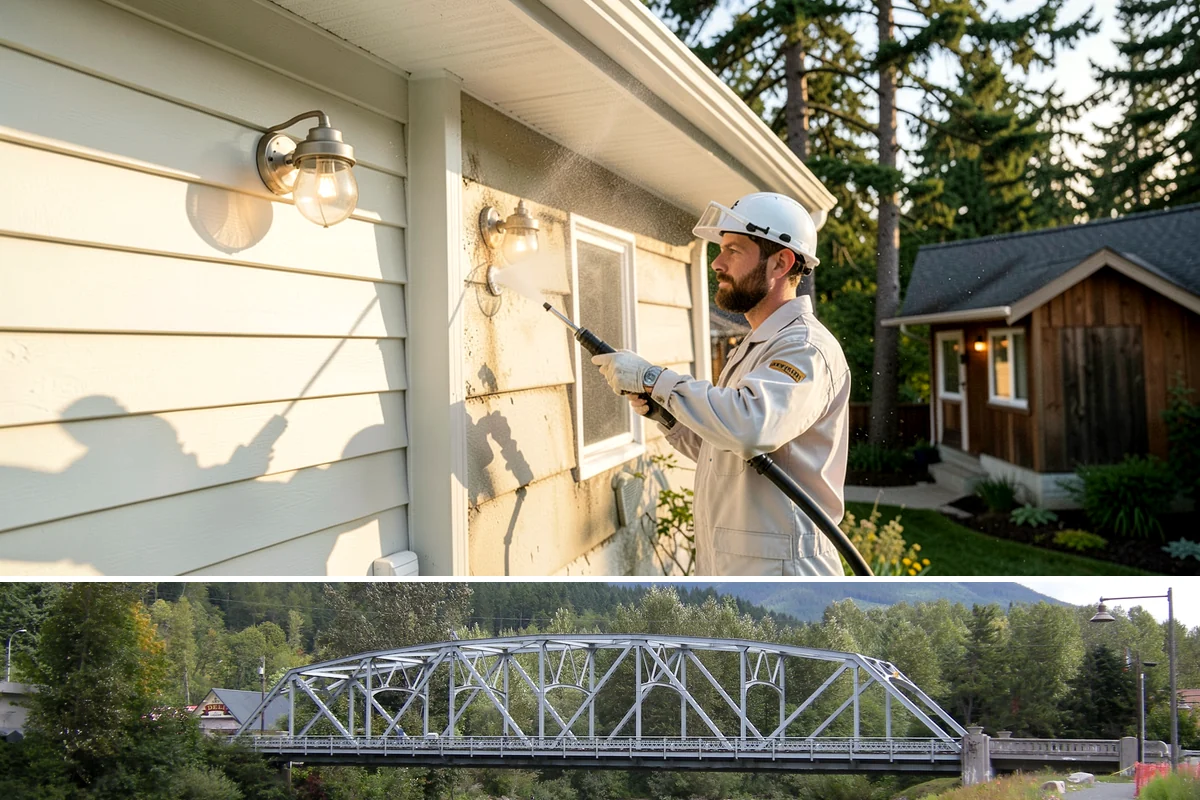 Vinyl Siding Washing in Skykomish, King County, WA - Aim for the dry summer window so the panels dry fully and algae is slower to return through fall.
