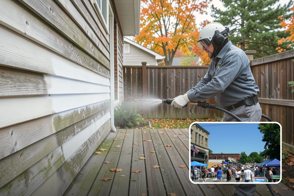 Vinyl Siding Washing in Snohomish, Snohomish County, WA - Clears algae from grooves and overlapping seams
