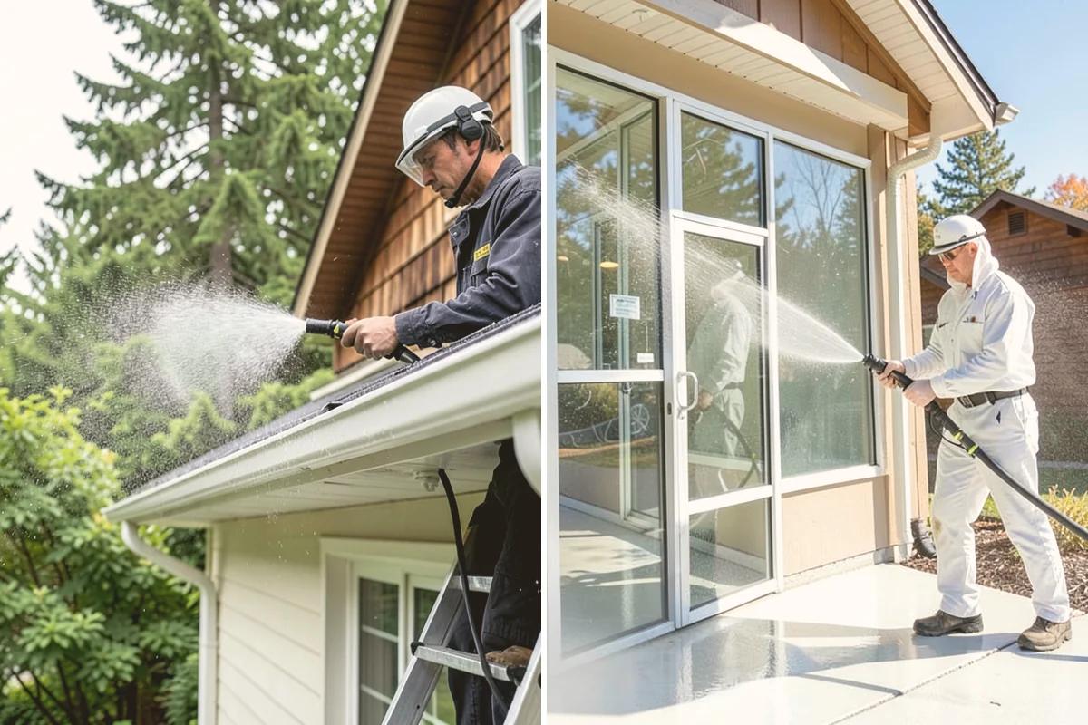 Vinyl Siding Washing in Snohomish, Snohomish County, WA - Check panel condition and seal any loose sections found