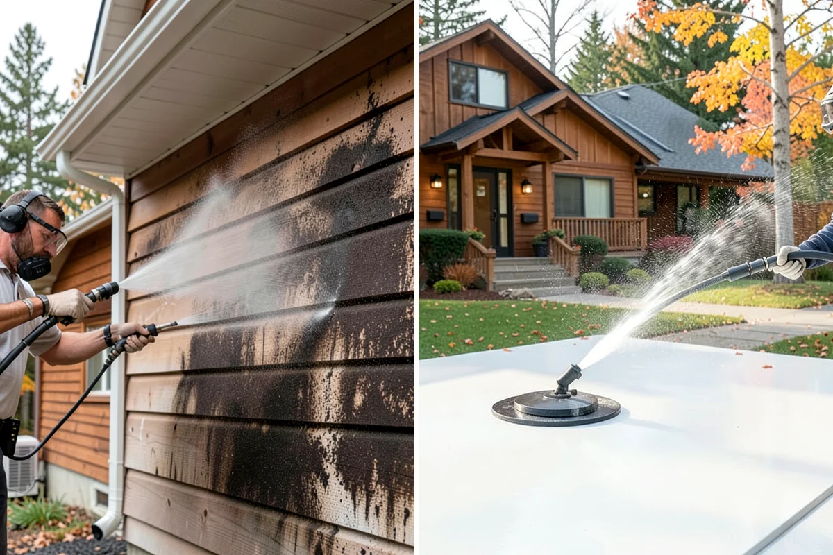 Vinyl Siding Washing in Snoqualmie, King County, WA - Check panel condition and seal any loose sections found