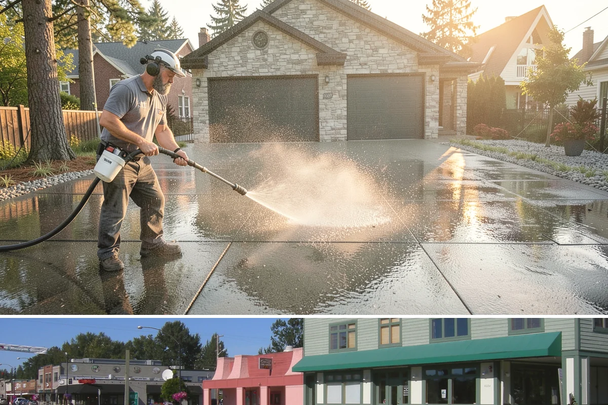 Vinyl Siding Washing in Snoqualmie, King County, WA - Aim for the dry summer window so the panels dry fully and algae is slower to return through fall.