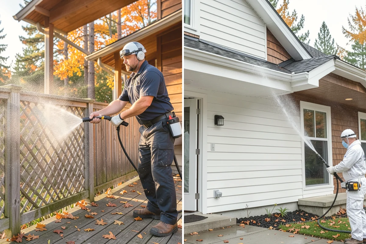 Vinyl Siding Washing in Tukwila, King County, WA - Check panel condition and seal any loose sections found