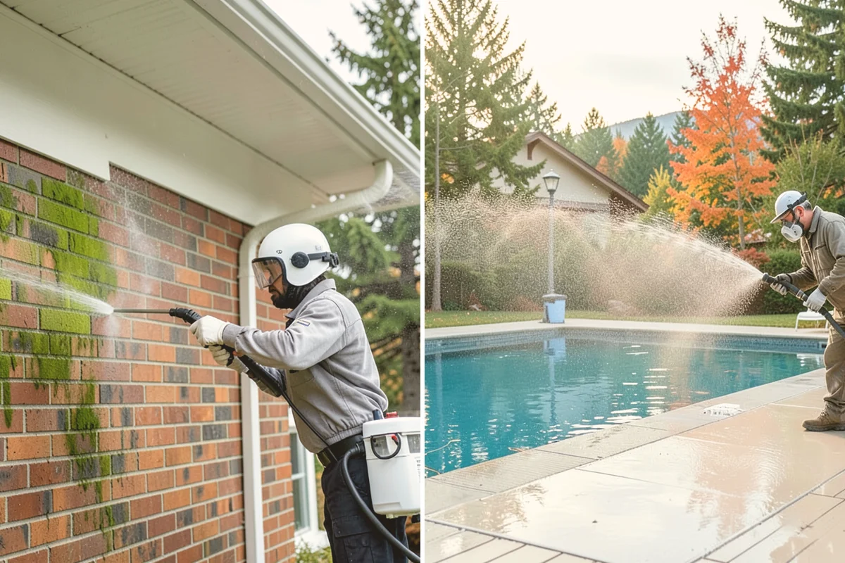 Warehouse Exterior Cleaning in Algona, King County, WA - Inspect wall systems and flag any loose panels or damaged seals