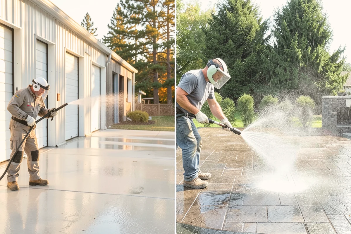 Warehouse Exterior Cleaning in Bellevue, King County, WA - Inspect wall systems and flag any loose panels or damaged seals