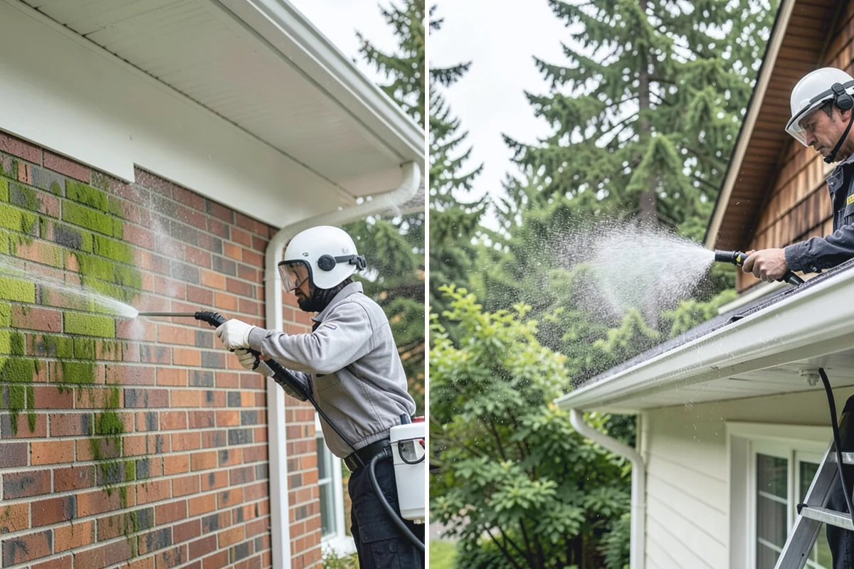 Warehouse Exterior Cleaning in Bonney Lake, Pierce County, WA - Inspect wall systems and flag any loose panels or damaged seals