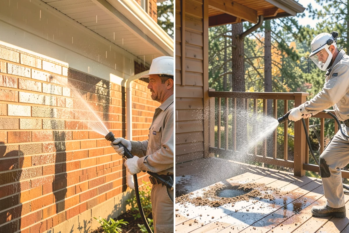 Warehouse Exterior Cleaning in Bothell, King County, WA - Inspect wall systems and flag any loose panels or damaged seals