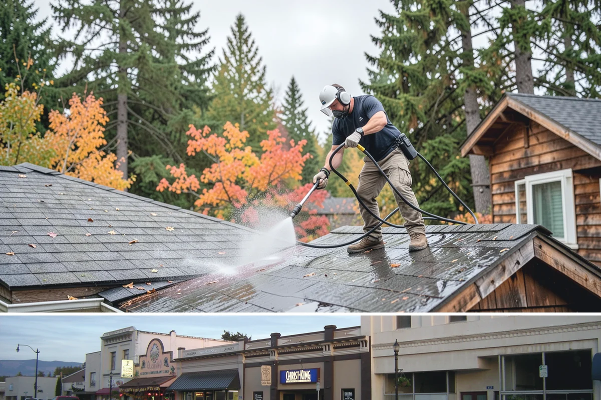 Warehouse Exterior Cleaning in Burlington, Skagit County, WA - Dry-season months from June through September are ideal for large wall spans, while dock aprons can be maintained through the wet...
