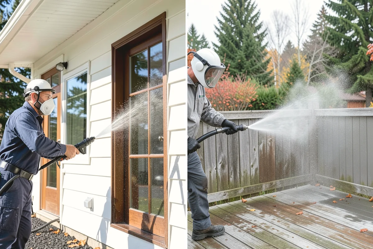 Warehouse Exterior Cleaning in Carbonado, Pierce County, WA - Inspect wall systems and flag any loose panels or damaged seals